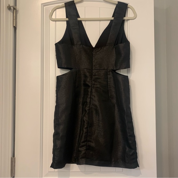 DO & BE Black Shimmer Mini Dress - Picture 7 of 12